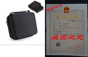 Pergear Portable Protective Carrying Case with 4 Sponge Pie