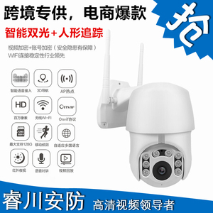 WIFI无线室外防水云台高清1080P小球机监控摄像头360eyes摄像机