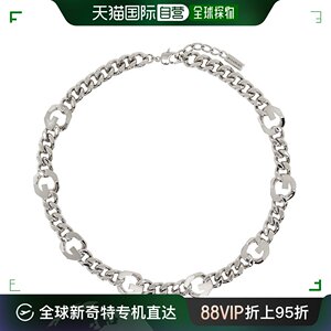 香港直邮潮奢 Givenchy 纪梵希 男士银色 G Chain 项链