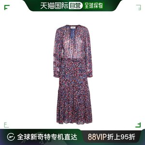 香港直邮潮奢 Isabel Marant 伊莎贝尔 玛兰 女士 花卉图案连衣裙