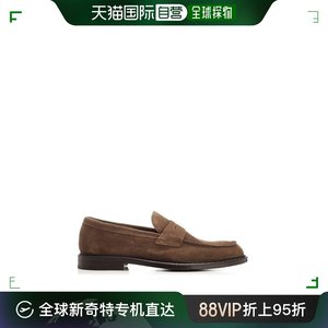 香港直邮潮奢 Doucal'S 男士深褐色便鞋