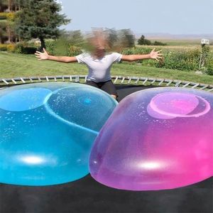 儿童超大水球可注水不破气球充气泡泡球拍拍球吹气球网红同款解压