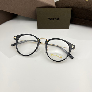 Tomford汤姆眼镜框 男女圆框复古板材金属镜架可配近视镜TF5563-D