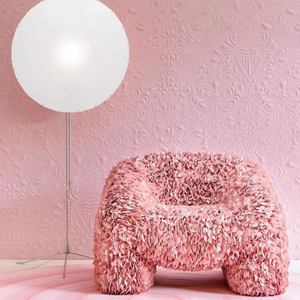 moooi chair椅客厅椅子休闲座椅单人沙发布艺网红设计师粉色椅