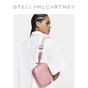 [LOGO]Stella McCartney春夏季节款印花肩带单肩包徽标迷你手袋