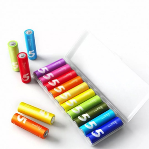 紫米小米彩虹5号电池10粒装碱性干电池家用遥控器玩具高容量包邮