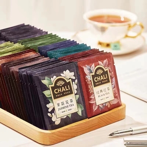 红茶茶包ChaLi茶里绿茶袋泡茶100包茉莉花茶三角茶包餐厅酒店专用