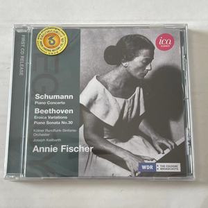 现货 ICAC5062 Annie Fischer安妮费舍尔钢琴演奏贝多芬&舒曼 CD