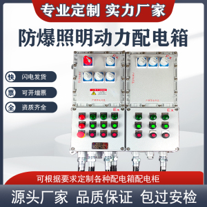 防爆配电箱BXMD多回路照明动力检修箱开关控制柜触摸屏温控仪表箱