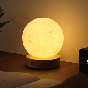 月球灯月亮灯3d打印网红星空创意卧室床头充电款台灯氛围灯小夜灯