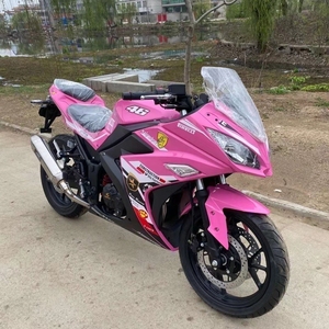 二手地平线原装小忍者250cc北极光跑车街车摩托车R3双杠水冷400cc