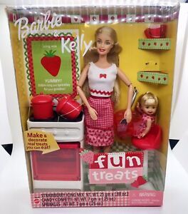 Barbie Kelly Fun Treats 2001 厨房乐趣芭比凯莉娃娃