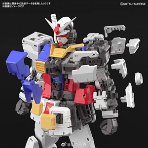 代购 万代 RG 1/144 RX-78-2 高达 Ver.2.0 拼装模型 rgu