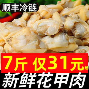 花甲肉蚬子肉花蛤肉蛤蜊肉鲜活无沙黄蚬子花甲剥肉蛏子肉海鲜水产