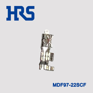 HRS广濑 MDF97-22SCF 镀锡压接端子接插件HIROSE连接器 线规22AWG