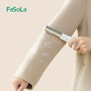 FaSoLa衣服粘毛器滚筒纸吸毛沾毛去毛刷毛神器衣物除毛器去毛球