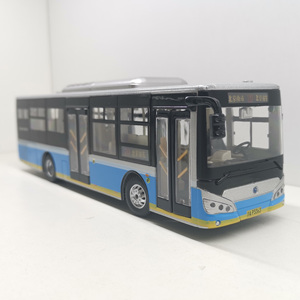 北京浙江台州仿真公交巴士模型申龙客车儿童玩具车线路定制 1:43