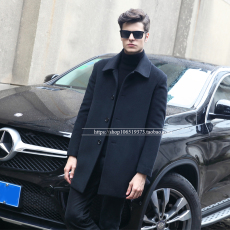 中年男士羊绒长大衣_中年男士羊绒长大衣