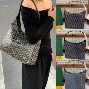 Goyard/戈雅hobo腋下包mini双面单肩手提狗牙tote包包购物袋女包