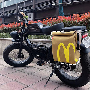 麦当劳电动车挂物包踏板摩托车边包侧包防水电瓶车后备箱挂包前置