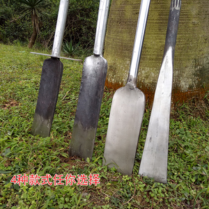 锻打洛阳铲挖树锹钢园林锹起苗器铲钢锹花锹花铲种树专用工具