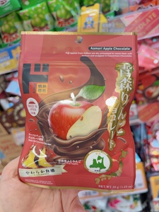 香港donki代购 青森苹果巧克力软糖白 焦糖朱古力软糖35g 现货