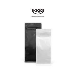 ikigai一概包装 咖啡八边封袋侧拉链带单向排气阀包装袋一磅 二磅