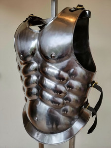 实时库存=希腊肌肉胸甲罗马盔甲古典时代板甲 斯巴达钢铁胸甲包邮