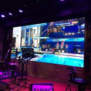 46 55 100寸LED液晶拼接屏音乐餐厅酒吧KTV显示器监控会议电视墙