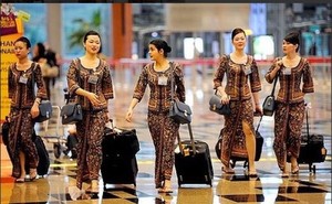 东南亚民族服装出租新加坡航空空姐服马航工作制服马来西亚娘惹服