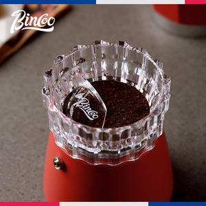 Bincoo咖啡摩卡壶布粉器专用摩卡壶接粉器配件压粉填粉器布粉神器