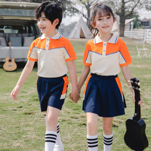 幼儿园园服冬装夏装纯棉儿童班服套装夏季运动装小学生春秋装校服