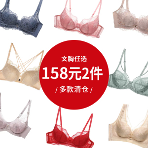 【两件158元包邮】伊丝艾拉文胸品牌专柜正品清仓内衣女性胸罩BRA