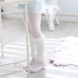韩国进口儿童舞蹈练功服装 女孩芭蕾民族跳舞课压腿针织护腿袜套