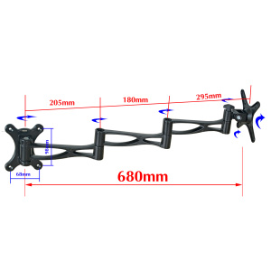 14-32寸长臂液晶显示器支架/LCD/LED/显示屏/监控器电视支架挂架