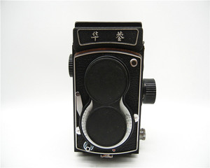 华蓥120双反复古老式照相机古董收藏使用影视道具摆件装饰