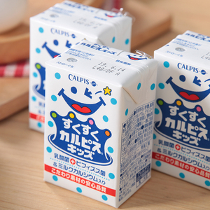6盒 日本进口高级食品calpis可尔必思儿童乳酸菌饮料宝宝酸奶饮品