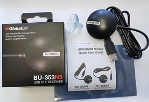 环天Globalsat USB GPS接收器BU-353N5 公路采集可替代Holux 215+