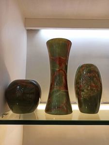 三件套花瓶艺术古青玉有实体店云浮纯天然石批工艺品厂价家直销发