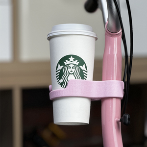 扶摇 适用brompton小布折叠自行车配件水壶架 快拆 奶茶咖啡杯架