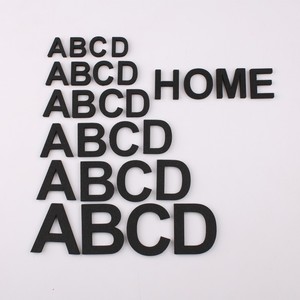 DIY自由选择字母自粘贴创意墙贴英文字母贴背胶广告字母宣传栏贴