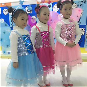 六一儿童节演出服装蝴蝶翅膀幼儿园女童舞蹈合唱表演道具魔法棒