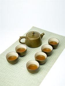 邯郸礼品安氏磁州窑陶瓷功夫茶壶套装家用精致新中式复古茶杯茶器