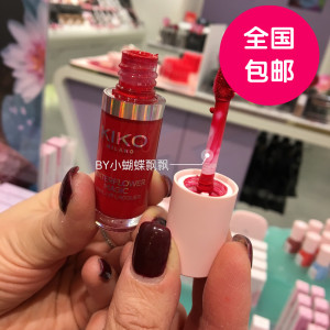 05 06特价现货 KIKO 2019春waterflower水之莲花液体唇膏口红唇釉