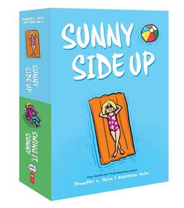 英文原版 女孩桑尼2册套装 纽伯瑞奖作家Jennifer L. Holm 儿童文学 假期读物 Sunny Side Up and Swing It, Sunny: The Box Set