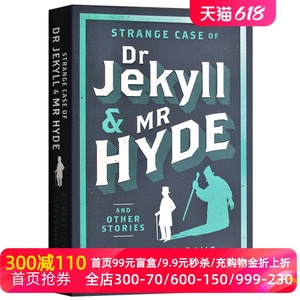 英文原版 化身博士和海德先生奇案 Alma经典文学 变身怪医 Strange Case of Dr Jekyll and MR Hyde (Classics Evergreens)