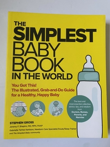 原版英文 the simplest baby book in theworld 新手父母必备书籍