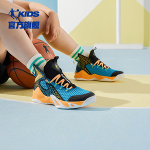 中国乔丹童鞋儿童篮球鞋2023夏季中大童战靴小学生鞋子男童运动鞋