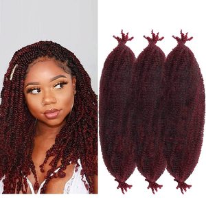 Afro Spring Twist Marley Braid Kinky Curly Twist Braids Hair