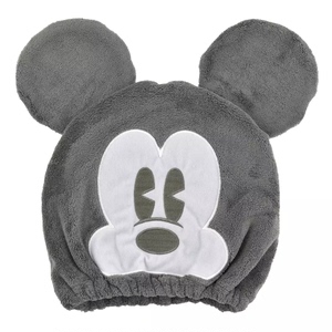 日本迪士尼Disney米奇 米老鼠 Health 大脸 耳朵 帽子 干发帽